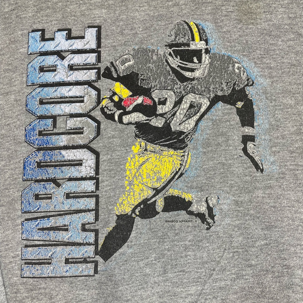 Vintage Football Hardcore Sports Athlete Crewneck Sweatshirt - Picture 5 of 13